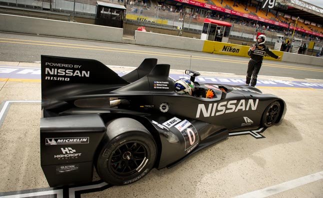 24 Hours of le mans nissan delta wing #1