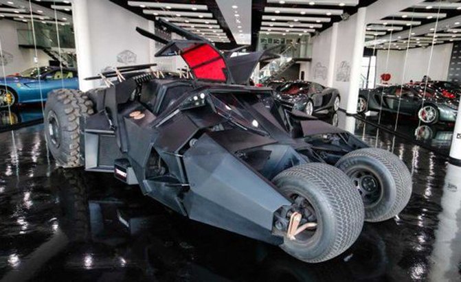 Batman’s Tumbler Batmobile Replica on Sale in Dubai for $1M