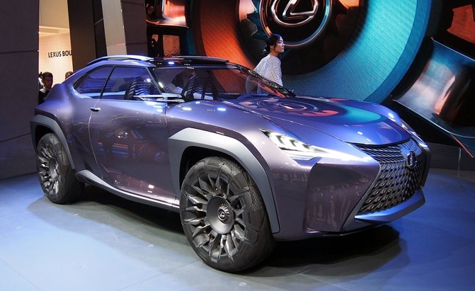Lexus UX Concept Previews Flashy Compact Crossover